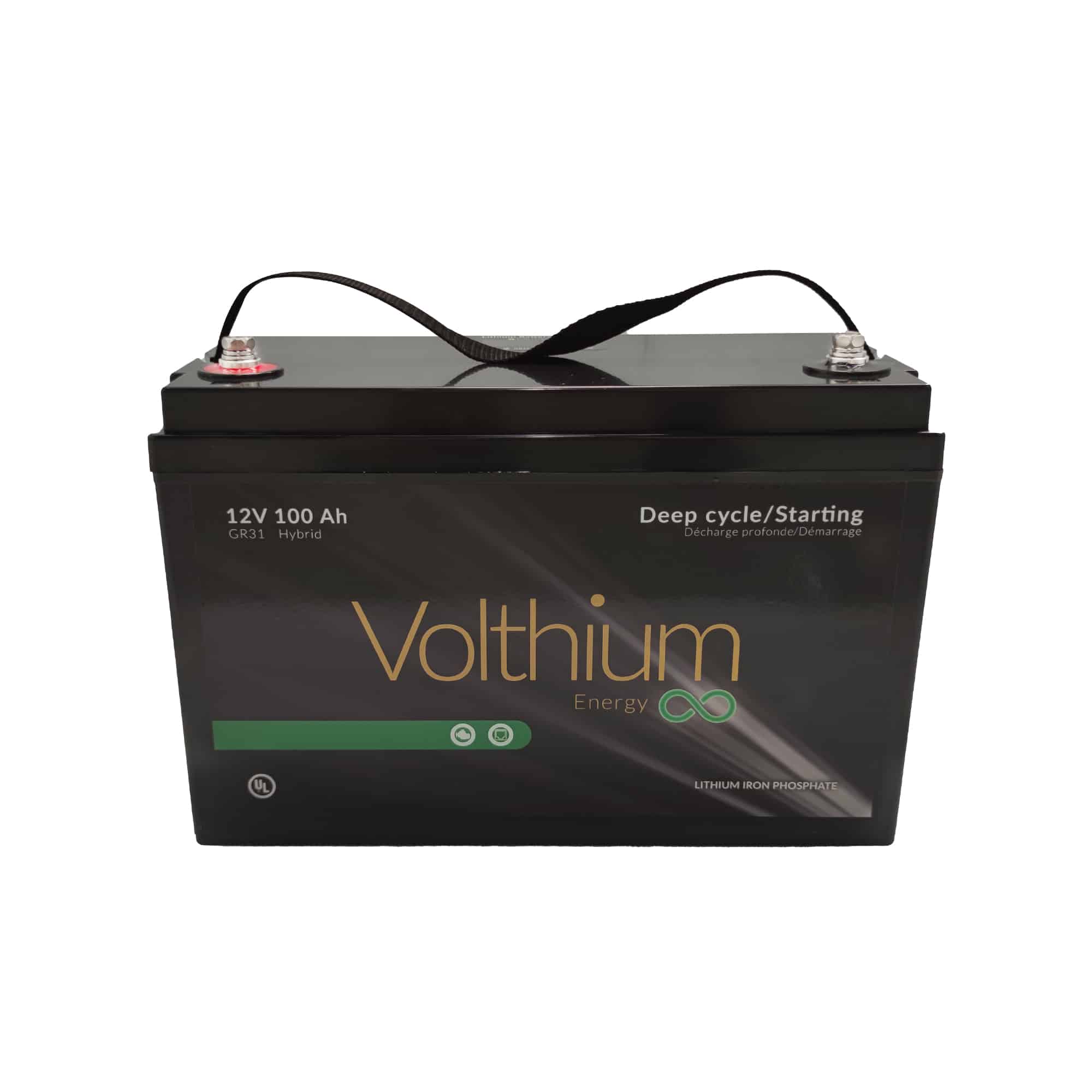 12V 100AH Hybrid Battery - Engine cranking / Deep Cycle - Volthium