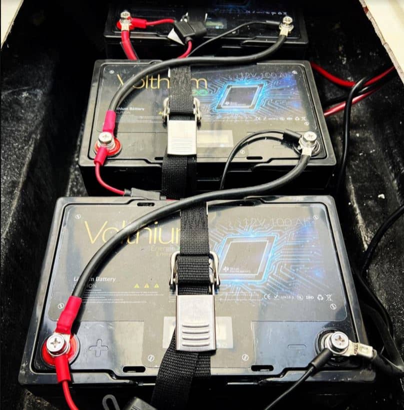 Batterie lithium pour moteur électrique de barque