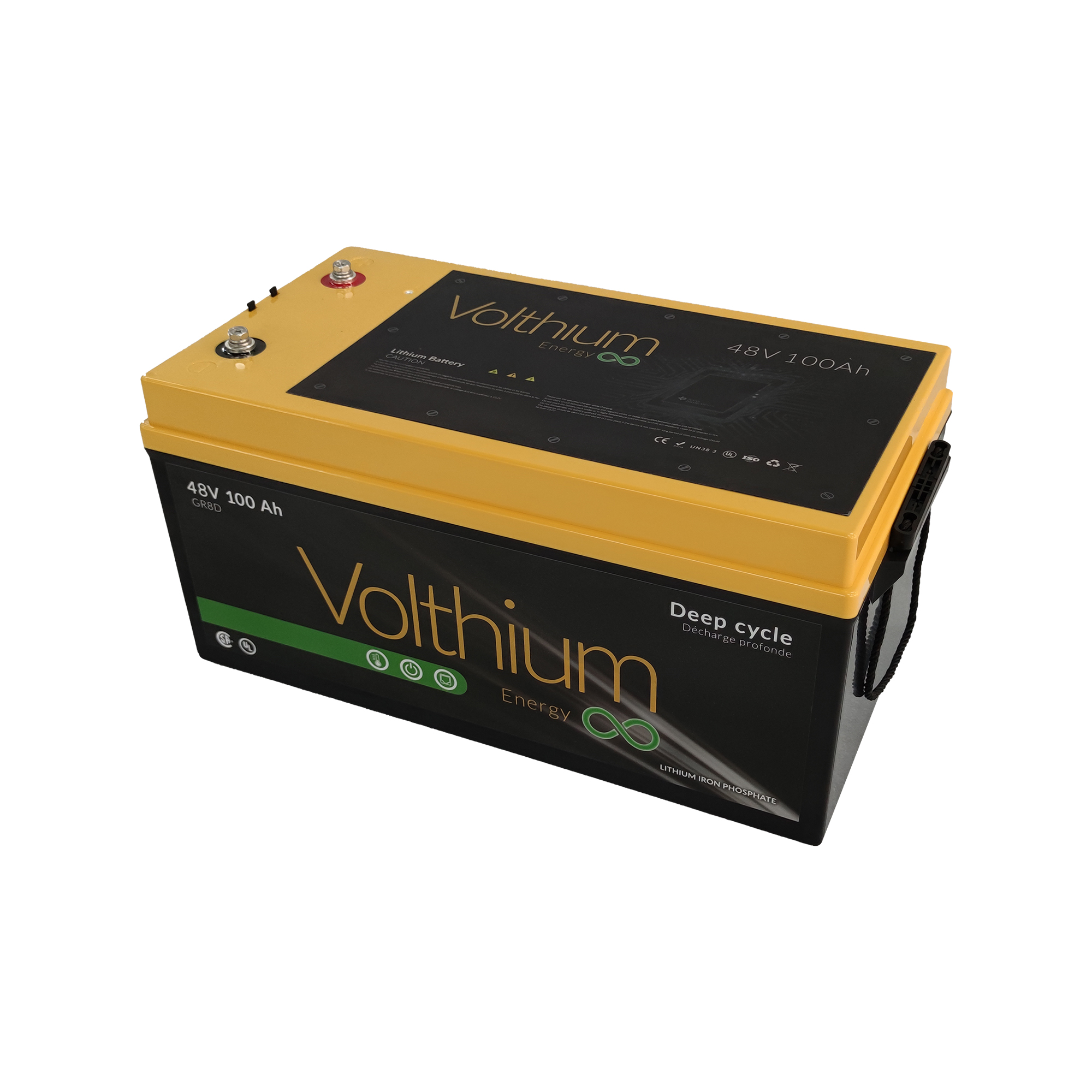 48V 100AH Battery - 8D - Volthium