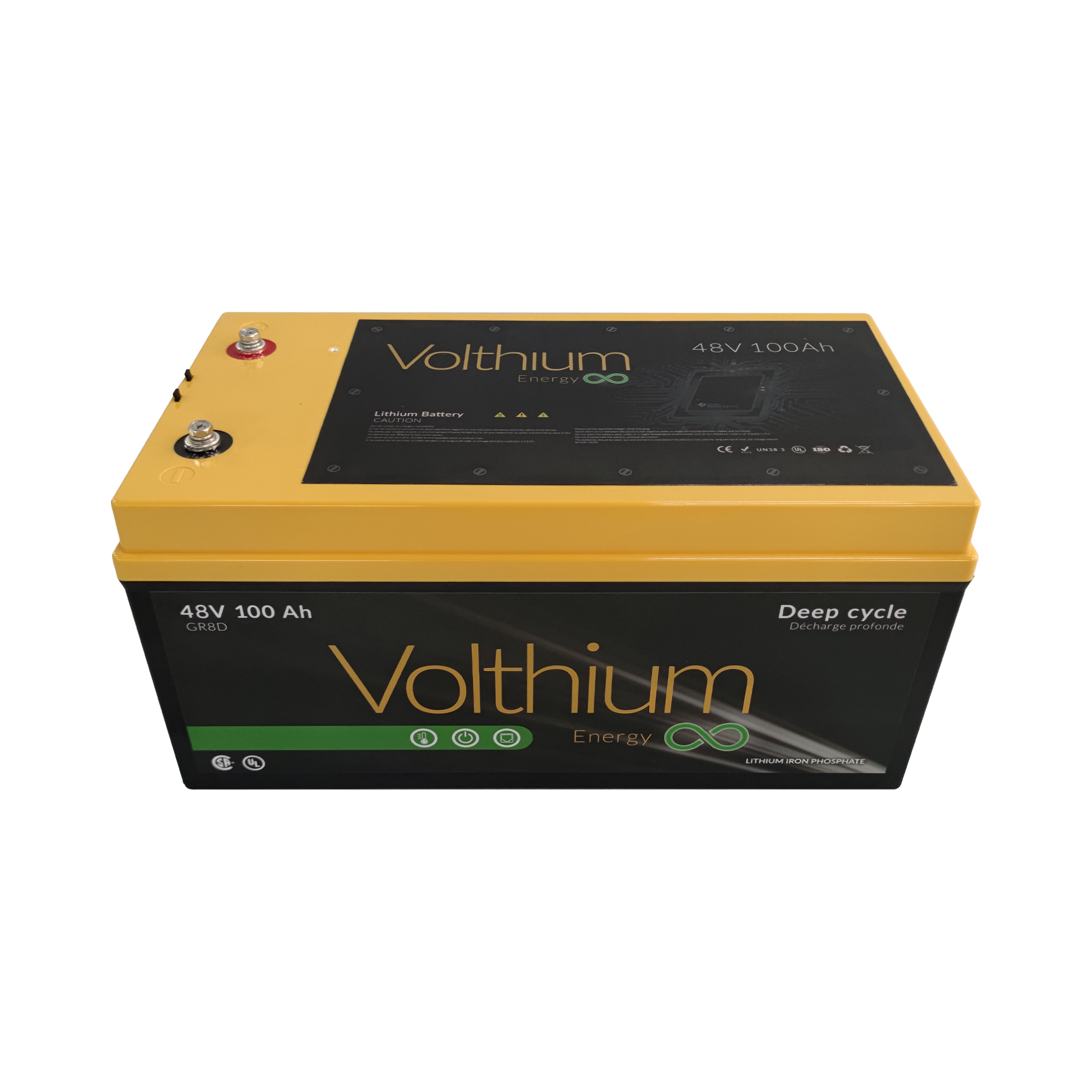 Batterie 48V 100AH - 8D - Volthium