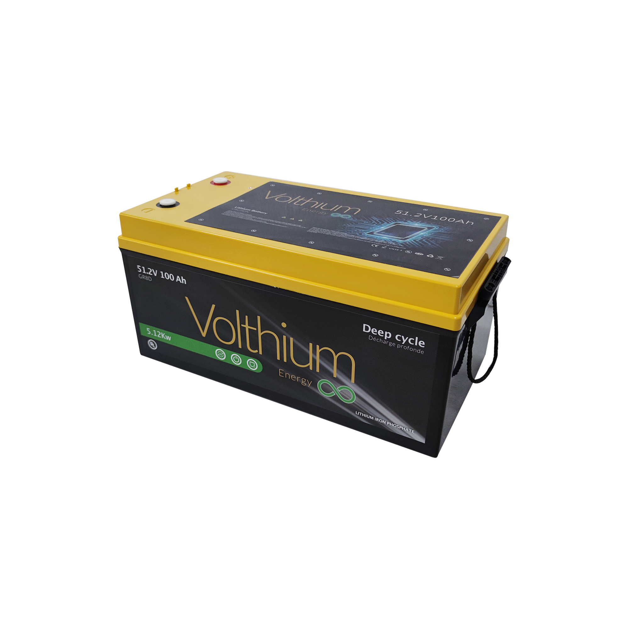 51.2V 100AH BATTERY – Self-heating 8D - Volthium