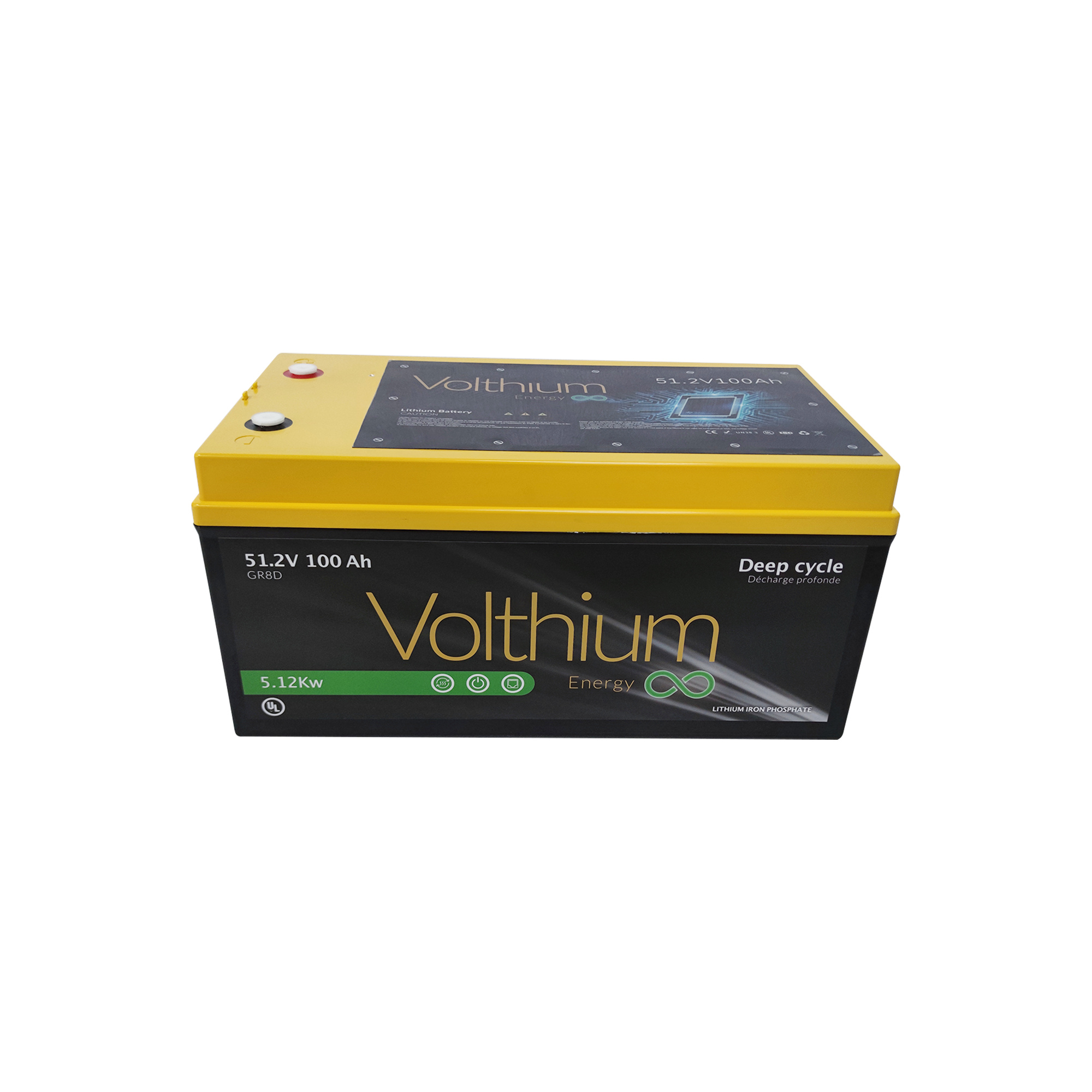 51.2V 100AH BATTERY – Self-heating 8D - Volthium