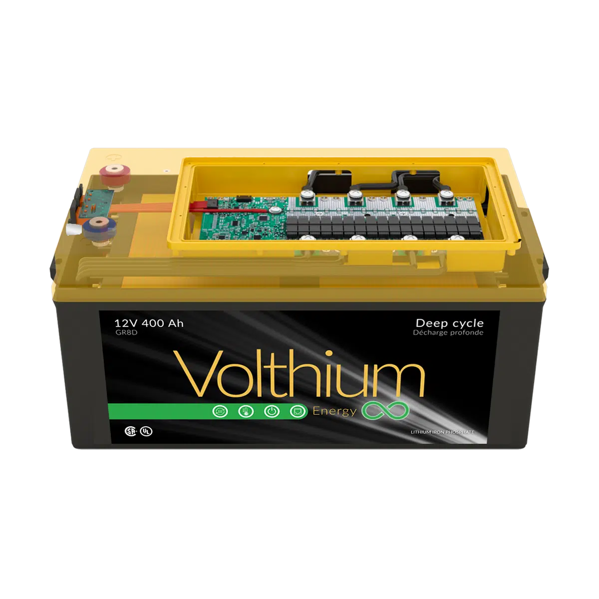 Batterie 12V 400Ah autochauffante – Image 5
