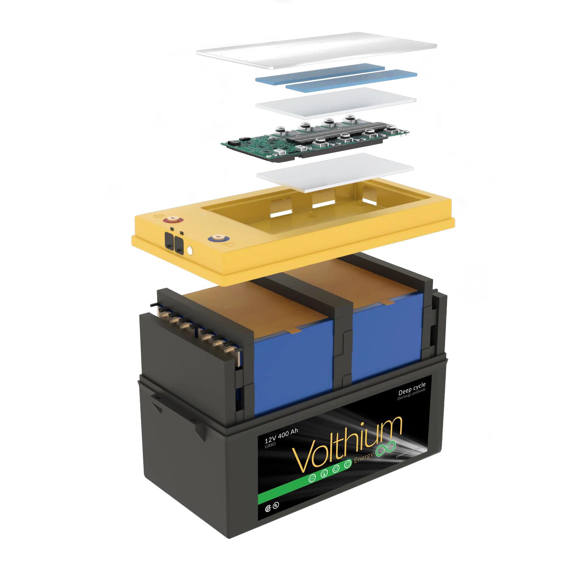 Batterie 12V 400Ah autochauffante – Image 6