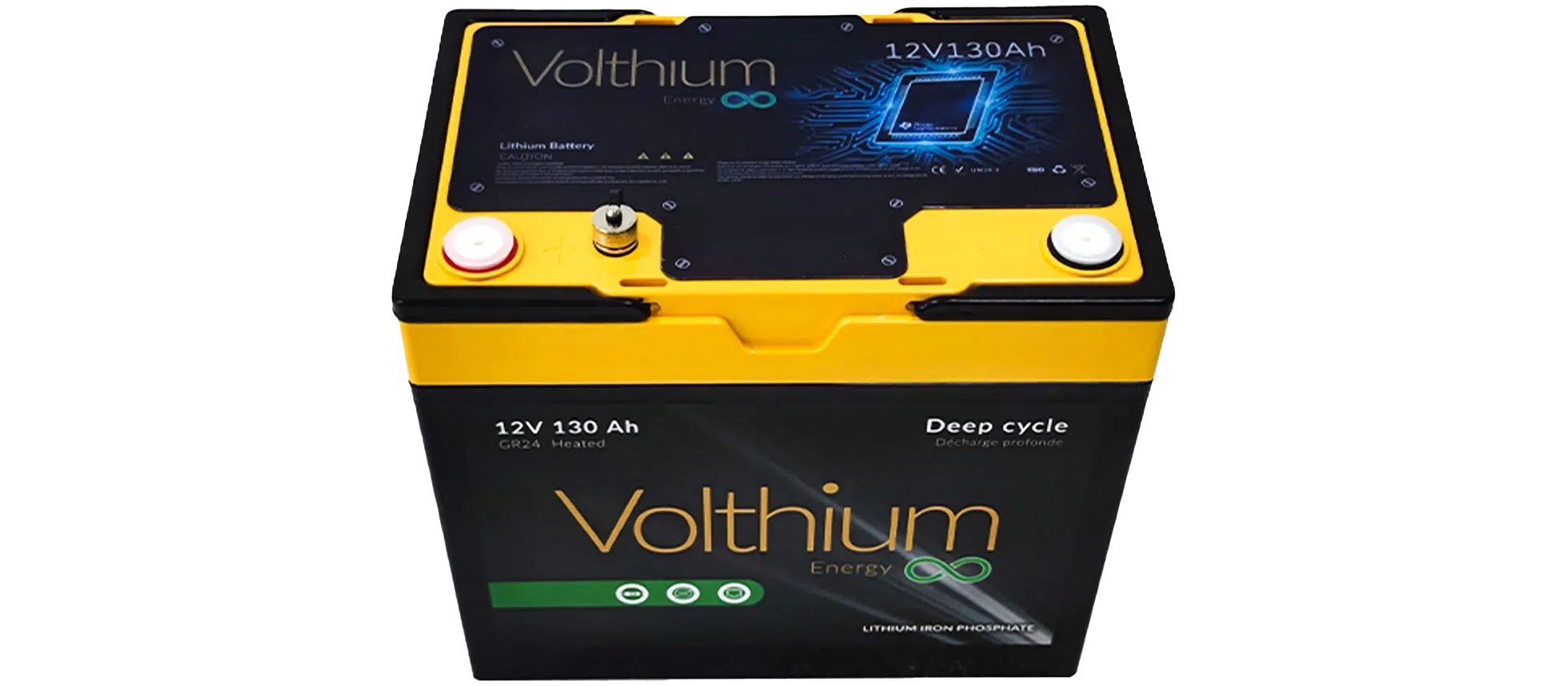 12V 130Ah self-heating battery - Image 6