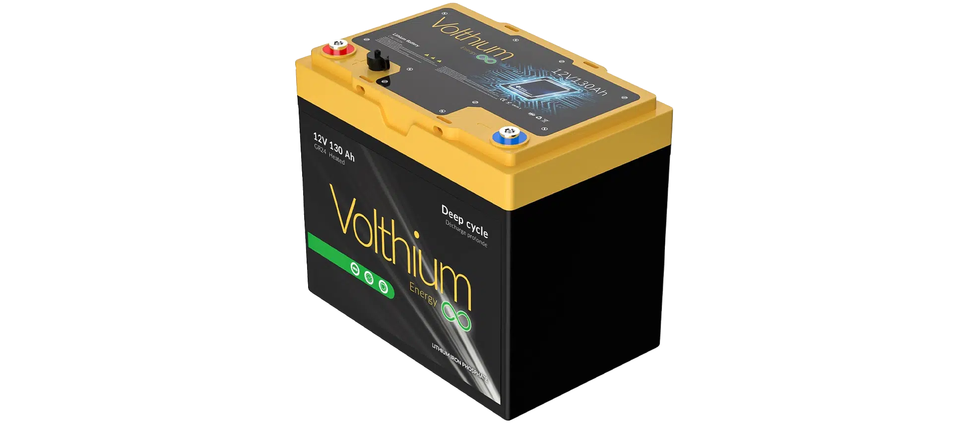 12V 130Ah self-heating battery - Image 5