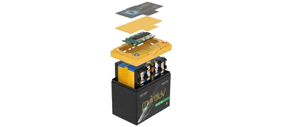 12V 130Ah self-heating battery - Image 2