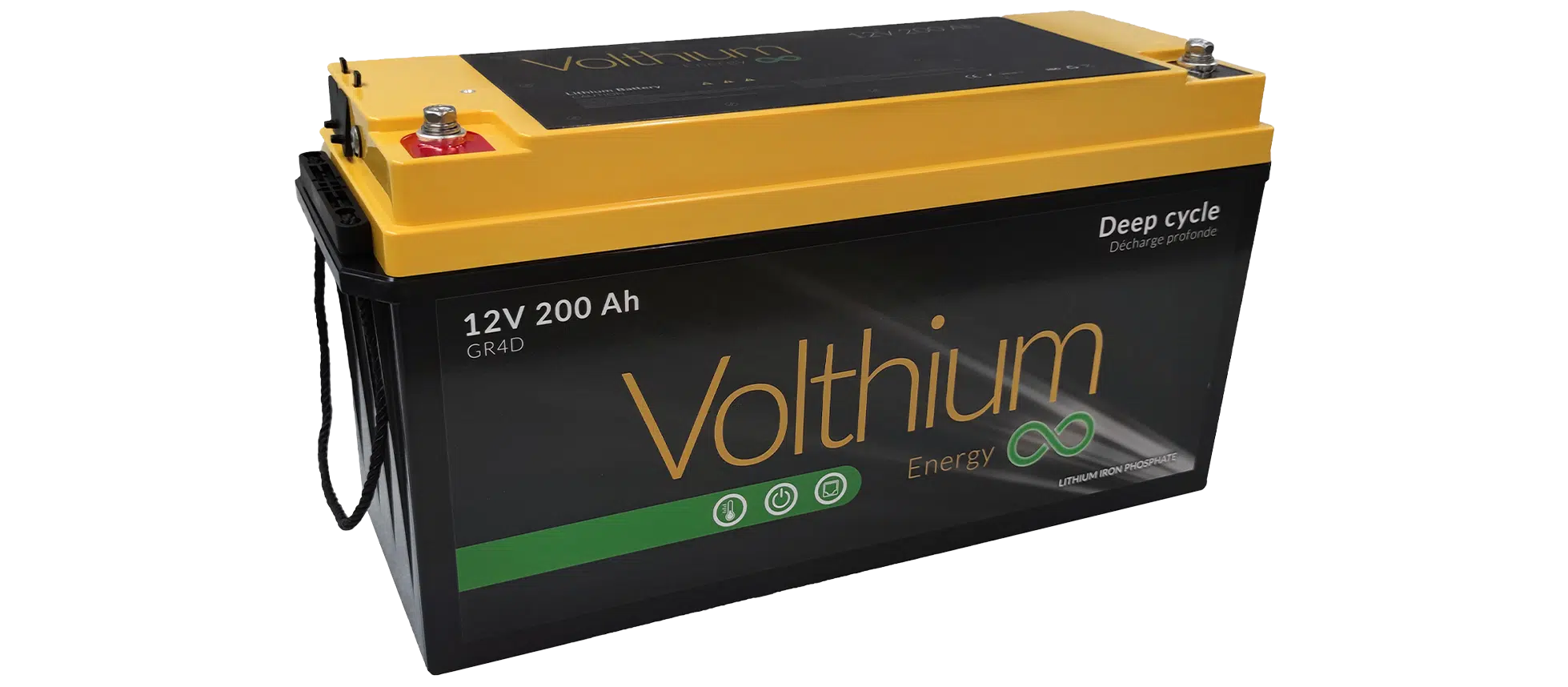 12V 200Ah self-heating battery - Image 3