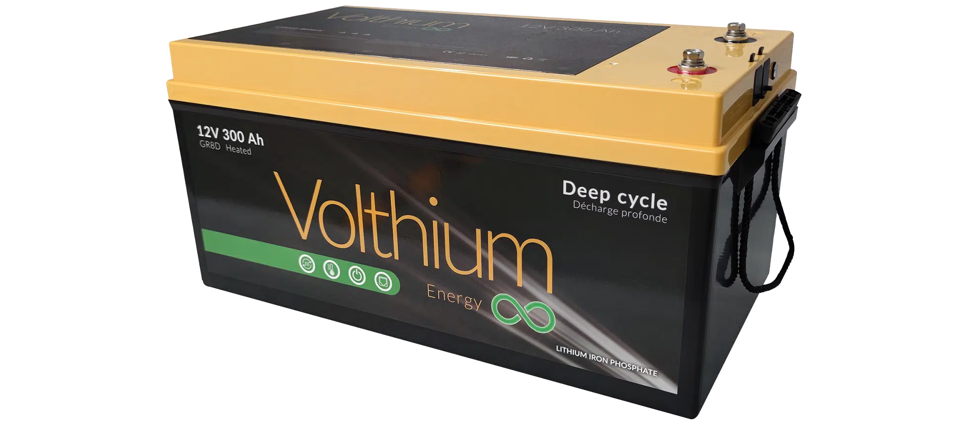 12V 300Ah self-heating battery - Image 3