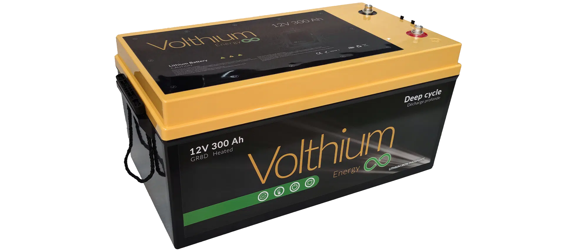 12V 300Ah self-heating battery - Image 2