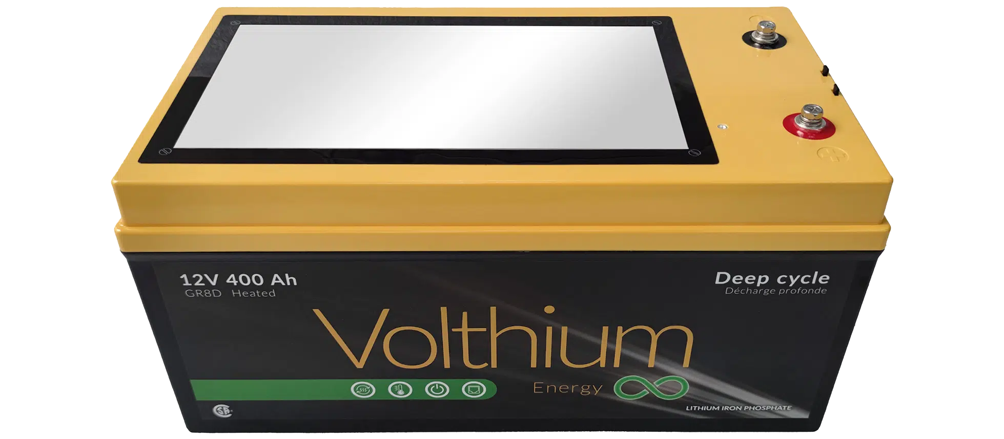 Batterie 12V 400Ah autochauffante – Image 2
