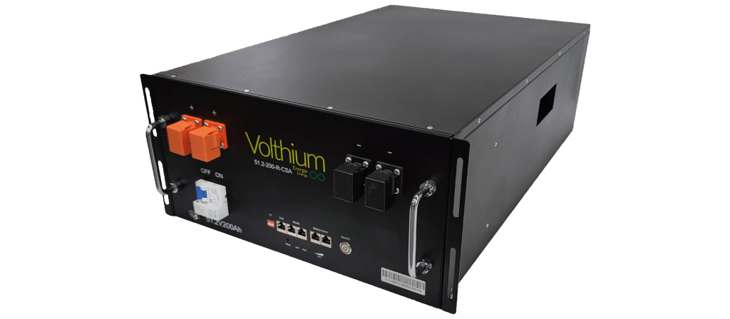 Batterie 51.2V 200 Ah - Rackmount – 10.24kWh - Volthium