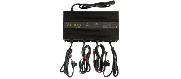 CHARGEUR 4 BANK 40A – 10A PAR SORTIE