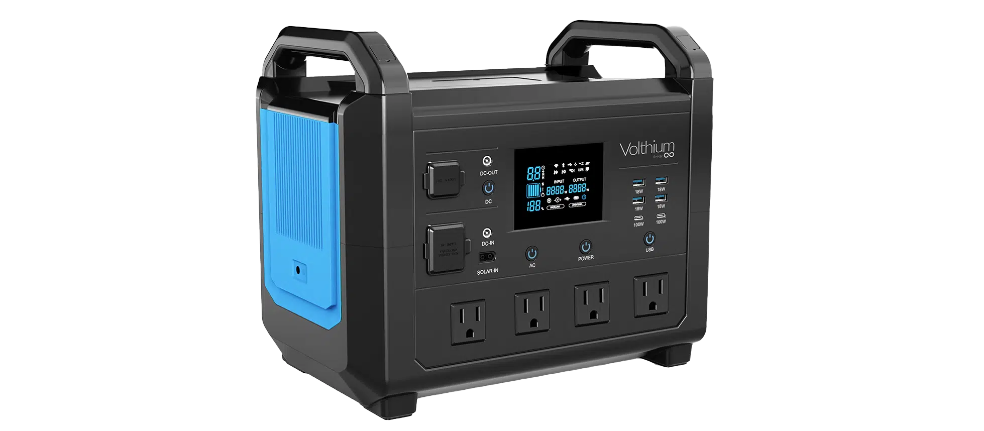 Portable Power Station Volthium | 1600W 1536Wh