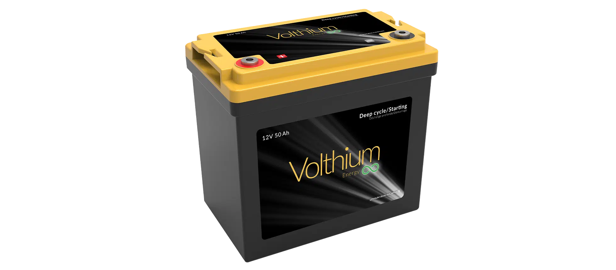 12V 50Ah Plus battery