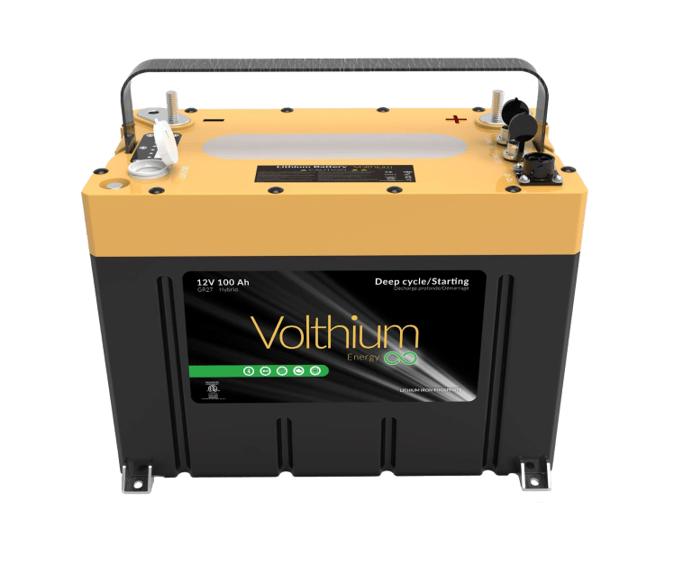 Batterie 12V 100Ah Pro 2 front view