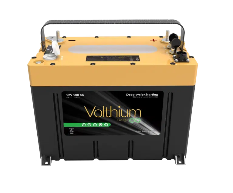 Batterie 12V 100Ah Pro 2 front view