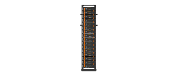 Rack for 16 3U rackmount batterie