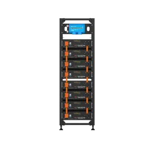 Rack for 8 3U rackmount batteries